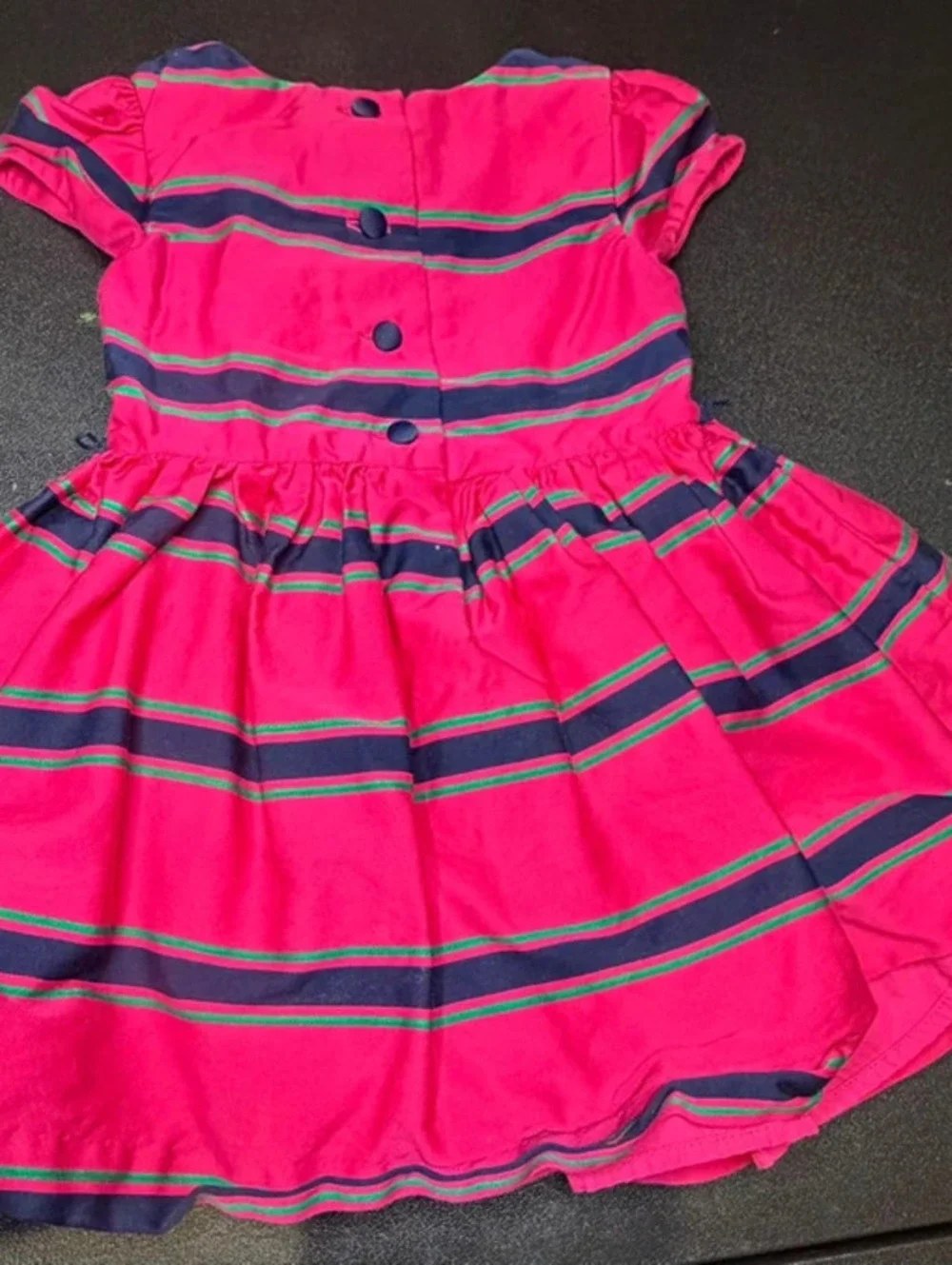 Polo Ralph Lauren Baby Girl Striped Dress – 12 Months